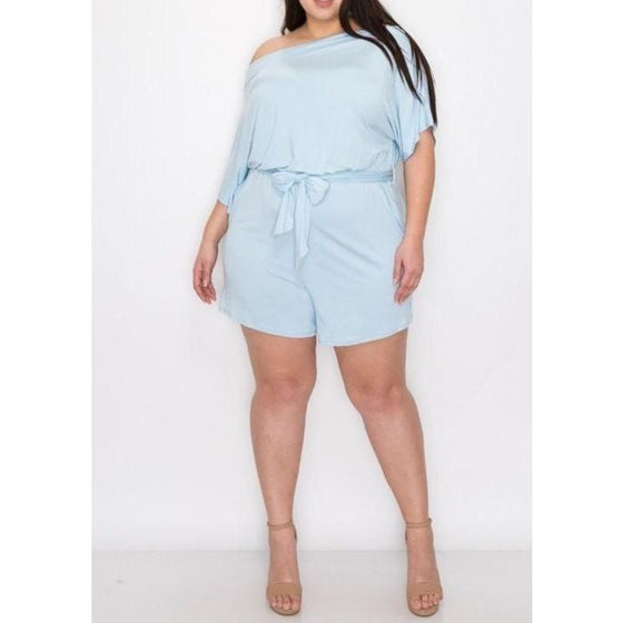 Blue Romper