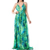 Blue Tropic Maxi Dress