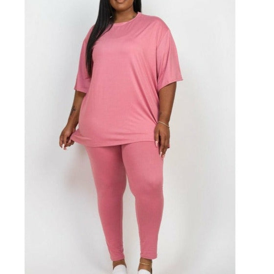 Casual Legging Set Curvy