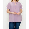 Lavender Top Curvy