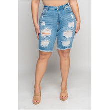  Denim Bermuda Shorts