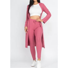  2 Piece Cardigan Legging Set