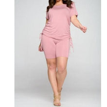  Mauve Short Set Curvy