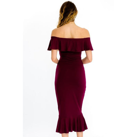 Strapless Maxi Dress