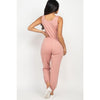 Sleeveless  Jogger Jumpsuit